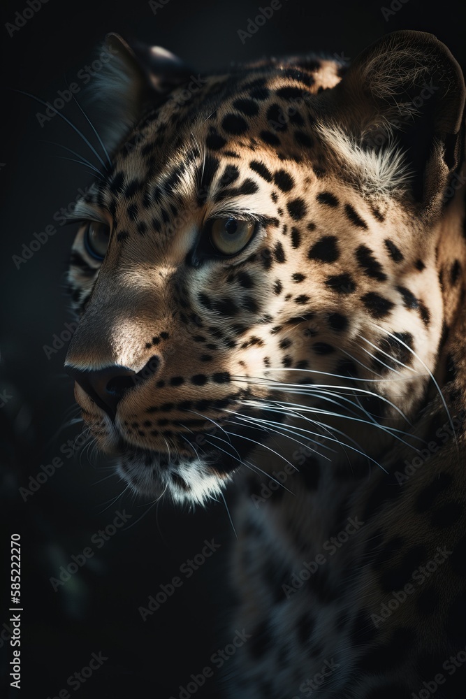 Amur Leopard portrait