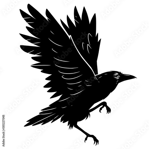 crow silhouette
