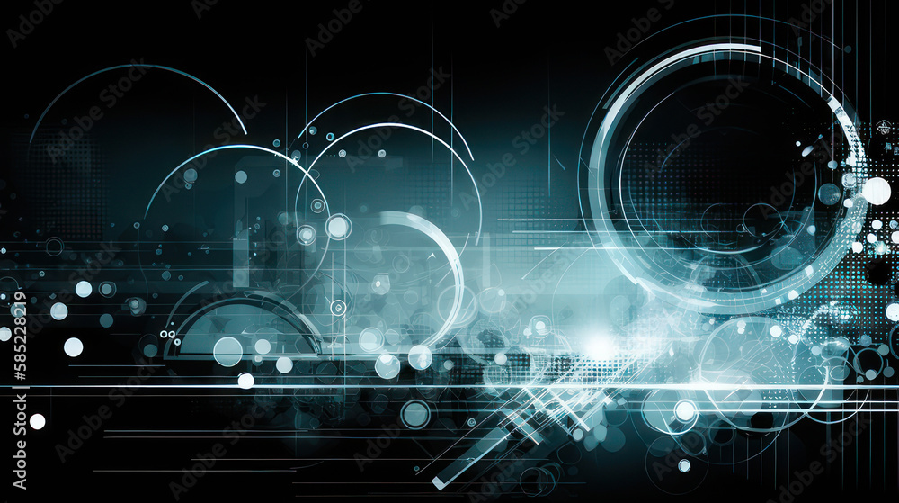 Obraz premium Modern abstract background, AI generated