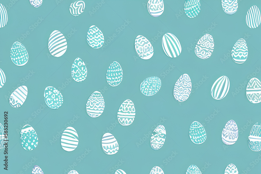 seamless easter eggs pattern seamless easter eggs pattern