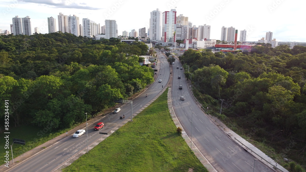 avenue city brazilian cuiaba - mato Grosso, brazil