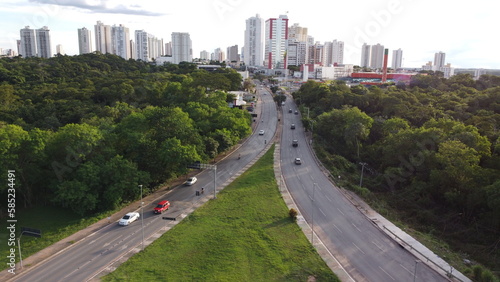 avenue city brazilian cuiaba - mato Grosso, brazil photo