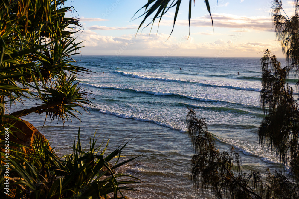 Beautiful unique landscape of popular Sunshine Coast region close to Brisbane, Queensland, Australia. Popular Destinations in the World. 