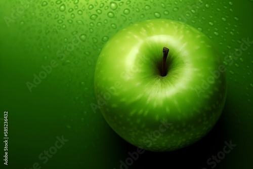decoratieve desktop achtergrond van een appel photo