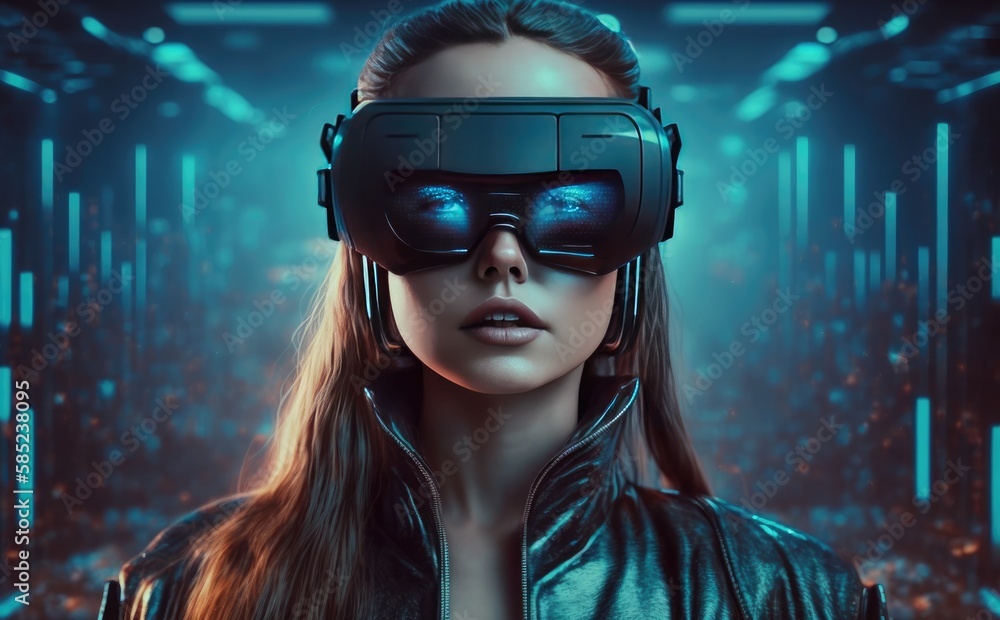 futuristic metaverse game and entertainment digital technology with virtual reality VR goggle playing AR augmented reality game and entertainment, futuristic metaverse game and entertainment digital technology with virtual reality VR goggle playing AR augmented reality game and entertainment,