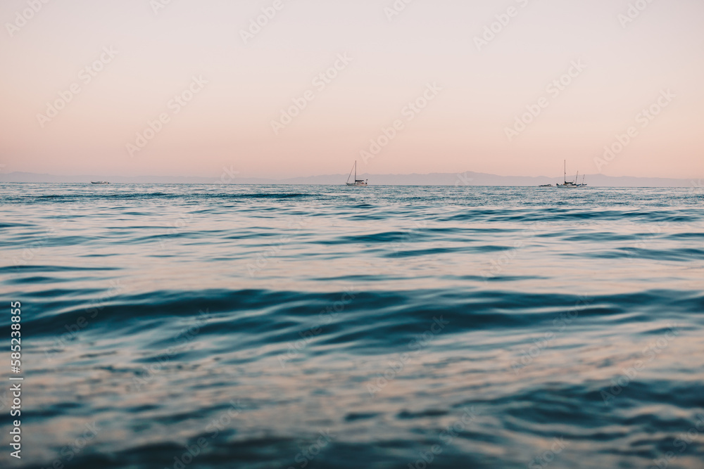 Obraz premium California Beach Sunset