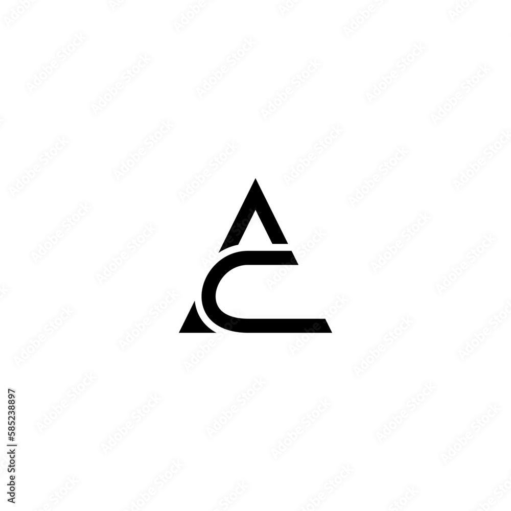 Premium design Logo with initial, letter, alphabet AC for company branding and other Premium design Logo with initial, letter, alphabet AC for company branding and other