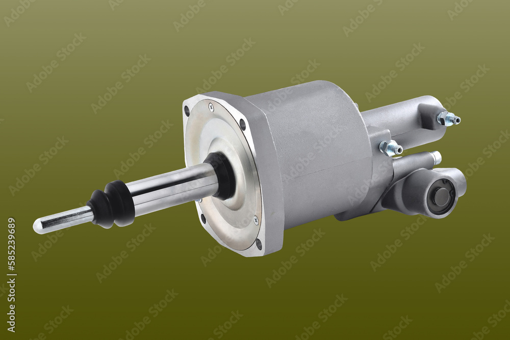 brake master cylinder, airhydraulic brake booster car, truck brake system detail, color