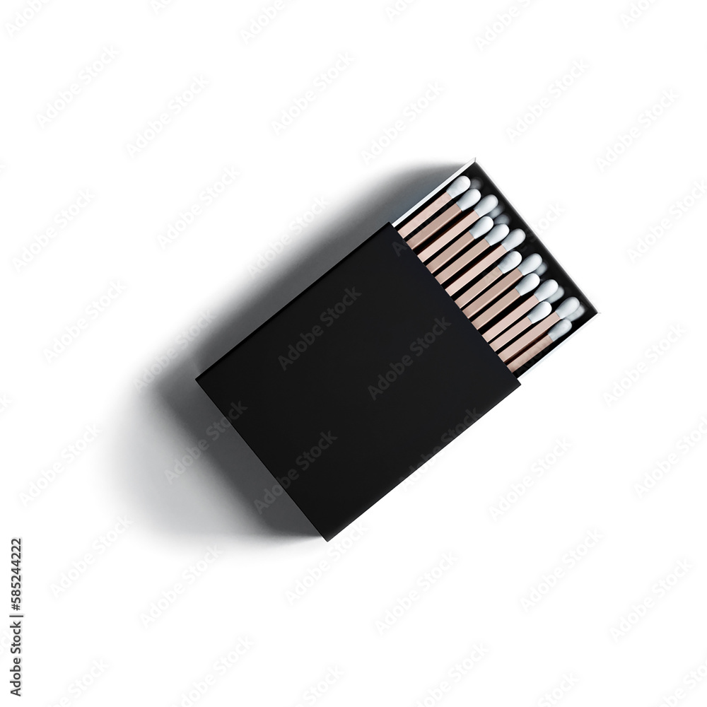 matches in a box on a white background matches in a box on a white background