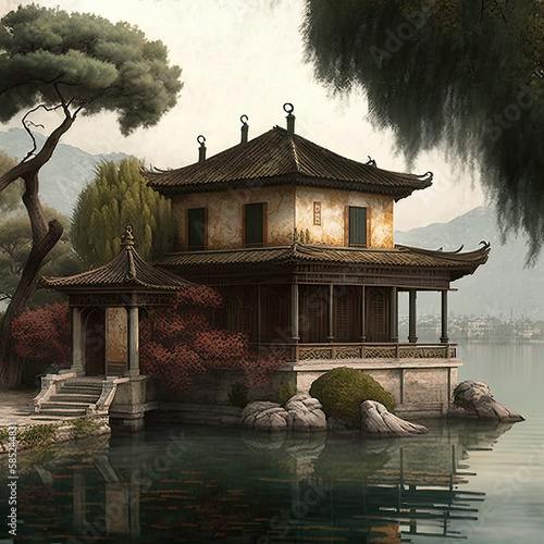 Maison asiatique