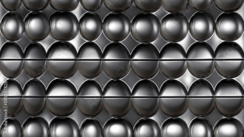 metal liquid wave background, abstract metallic texture chrome black and white wallpaper, 3d rendered smooth transition shiny aluminum seamless