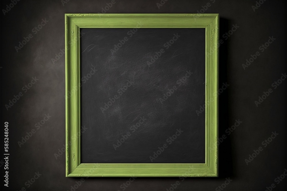 Empty picture frame with copy space for quotes, products, photos Generative AI Empty picture frame with copy space for quotes, products, photos Generative AI