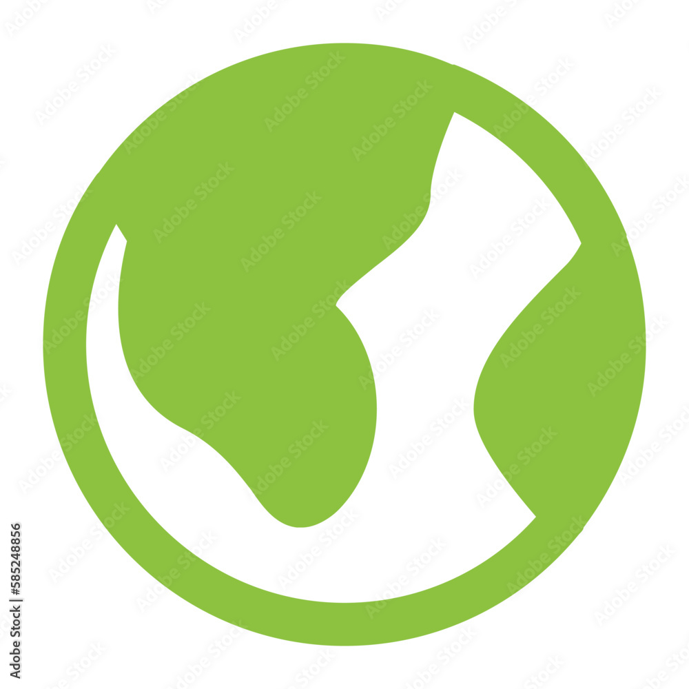 earth icon vector simple earth icon vector simple