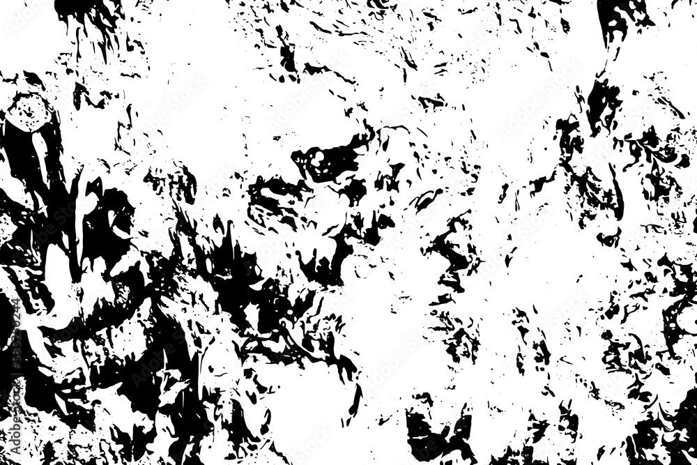 Fototapeta premium Rustic grunge texture with grain and stains. Abstract noise background. PNG graphic illustration with transparent background.