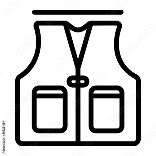 hunter vest icon