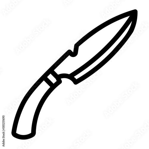 hunter knife icon