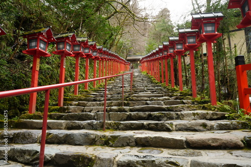 Kifune Shrine or Kifune Jinja in Kyoto, Japan - 日本 京都府 貴船神社