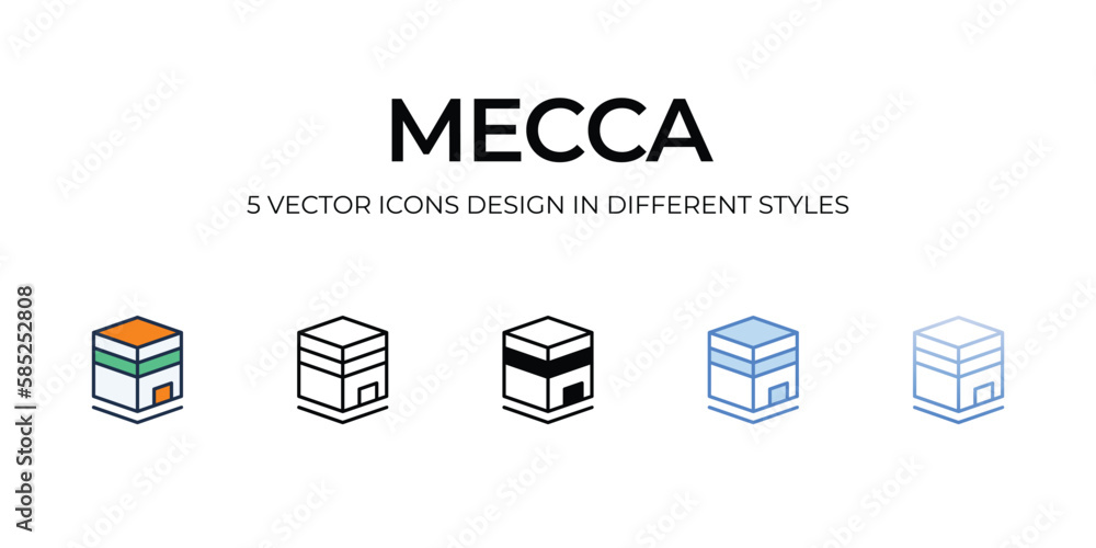 Mecca icon. Suitable for Web Page, Mobile App, UI, UX and GUI design. Mecca icon. Suitable for Web Page, Mobile App, UI, UX and GUI design.