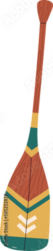 Wooden Oar For Boat