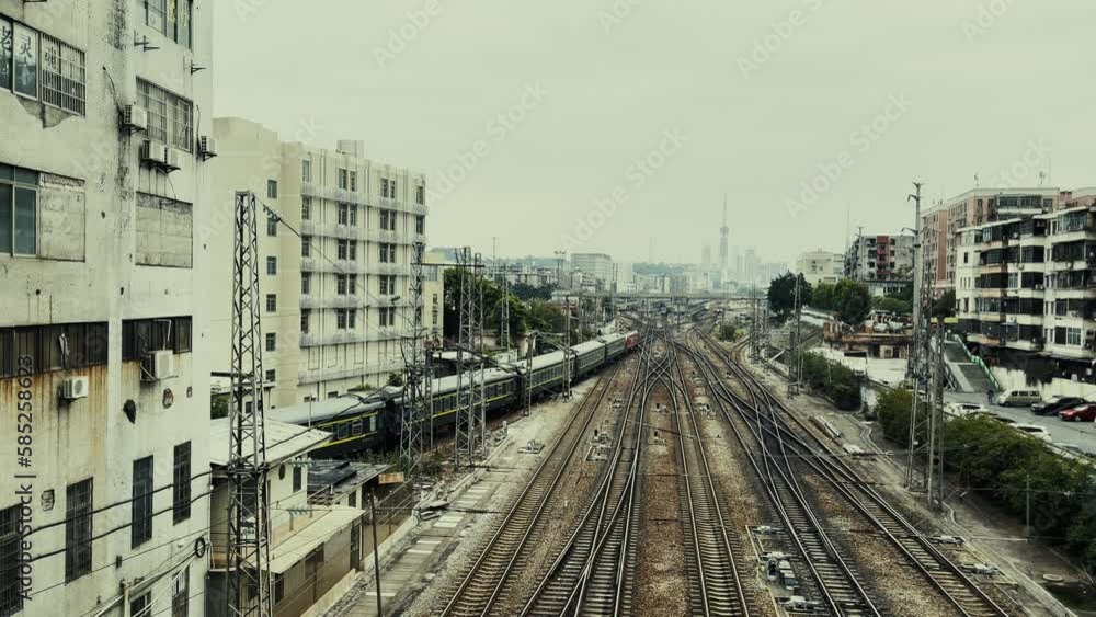 Guangzhou city urban view