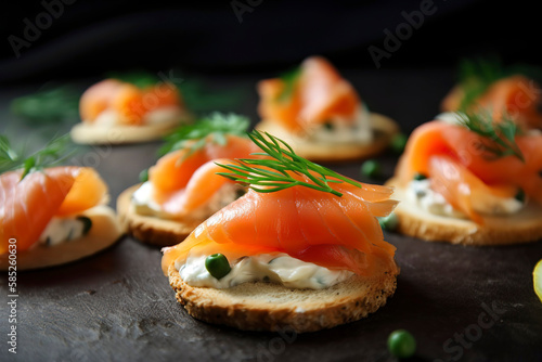 Elevate Your Entertaining with These Delicious Salmon Canapé Bites