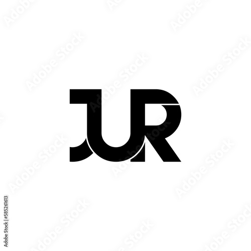 Free Download jur initial letter monogram logo design - GFXLoad