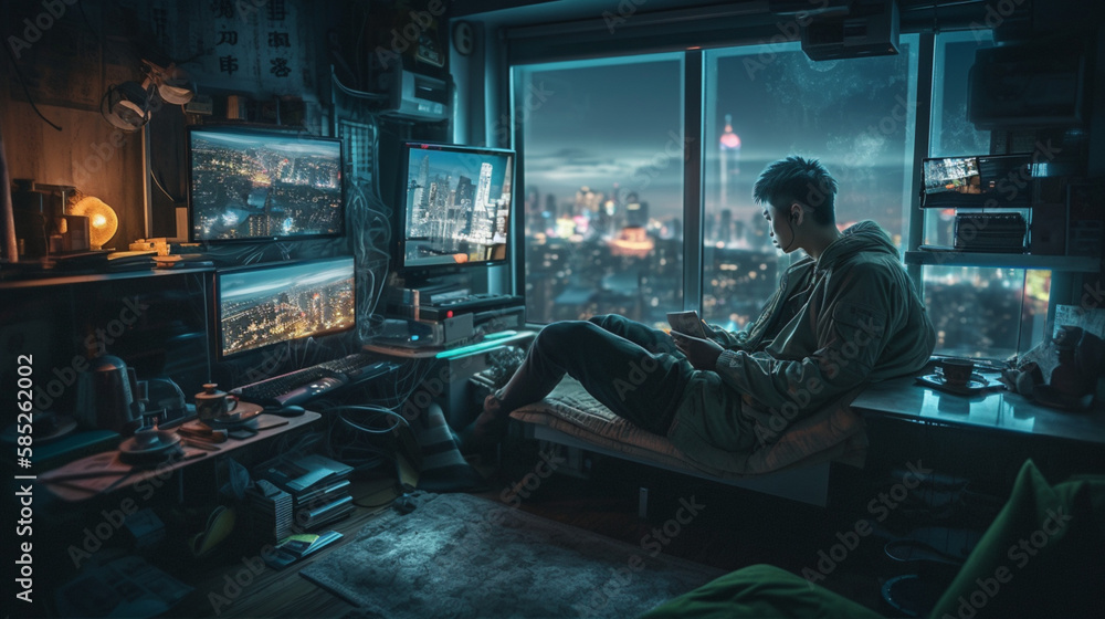 person working on a computer person working on a computer