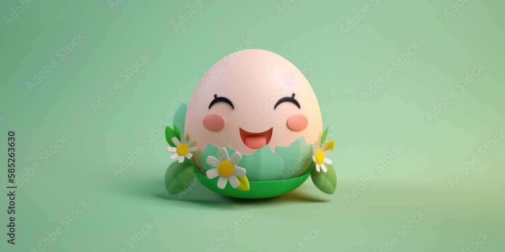 easter eggs in a basket. Tiny cute isometric, soft smooth lighting, with soft pastel colors, 3d. easter eggs in a basket. Tiny cute isometric, soft smooth lighting, with soft pastel colors, 3d.