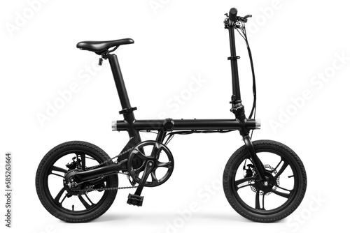 Electric folding bicycle