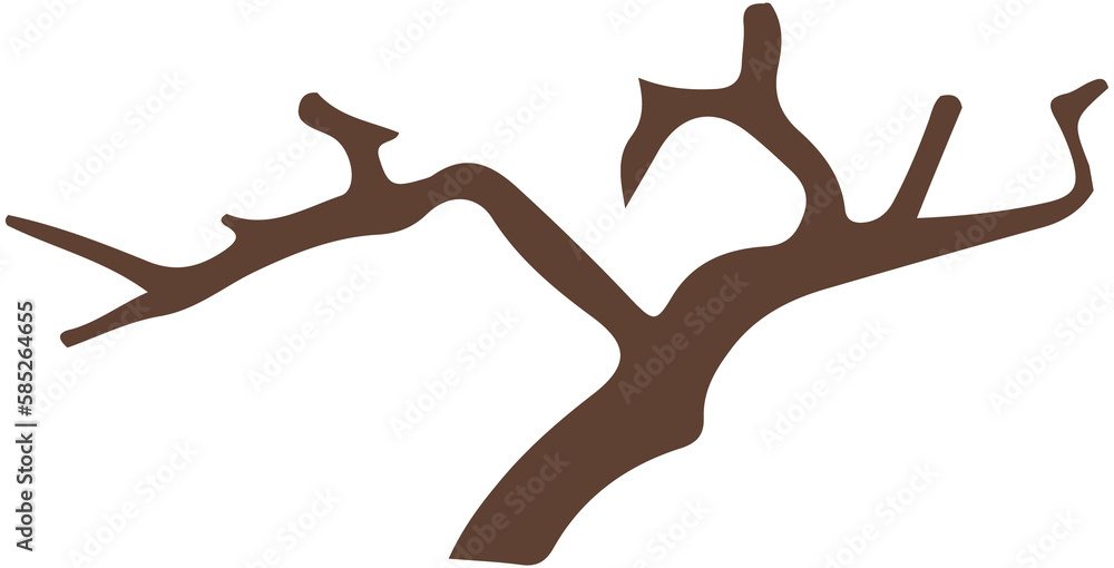 Halloween Scary Tree branch
