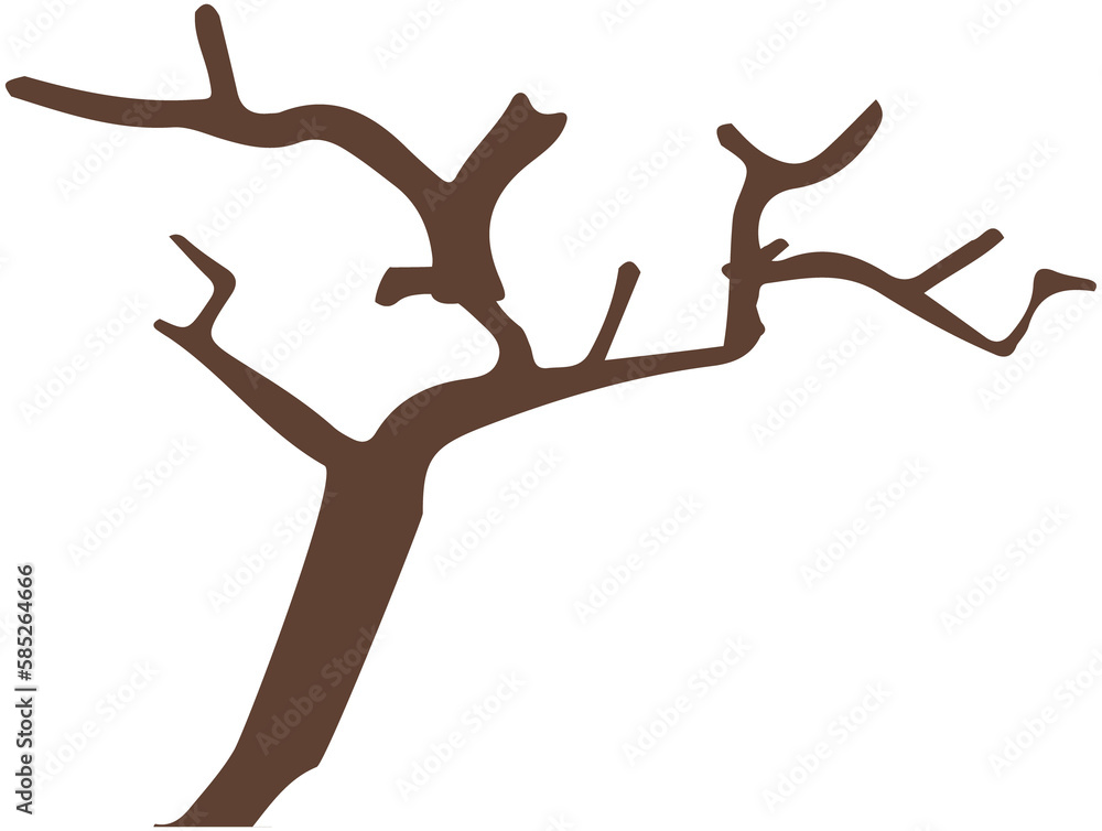Tree Branch Plant Isolated Icon Tree Branch Plant Isolated Icon