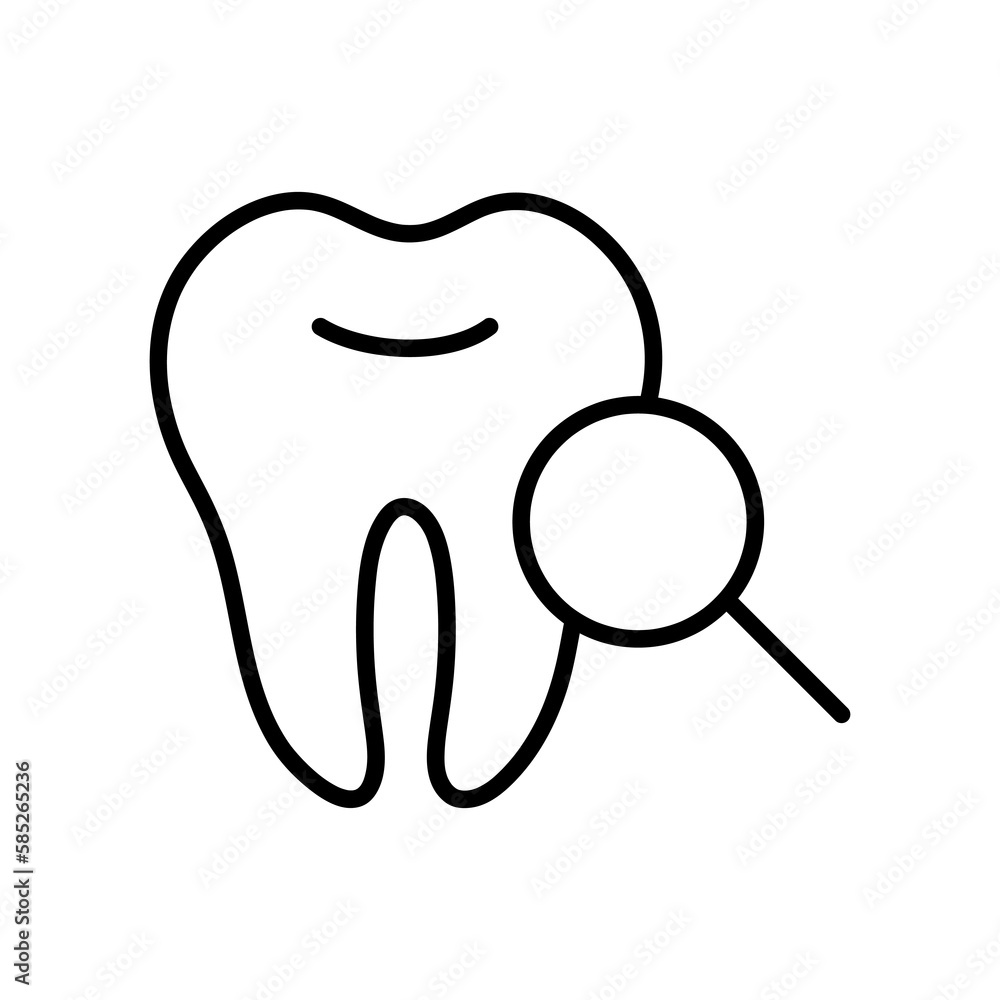 Dentist vector icon flat illustration on white background..eps Dentist vector icon flat illustration on white background..eps