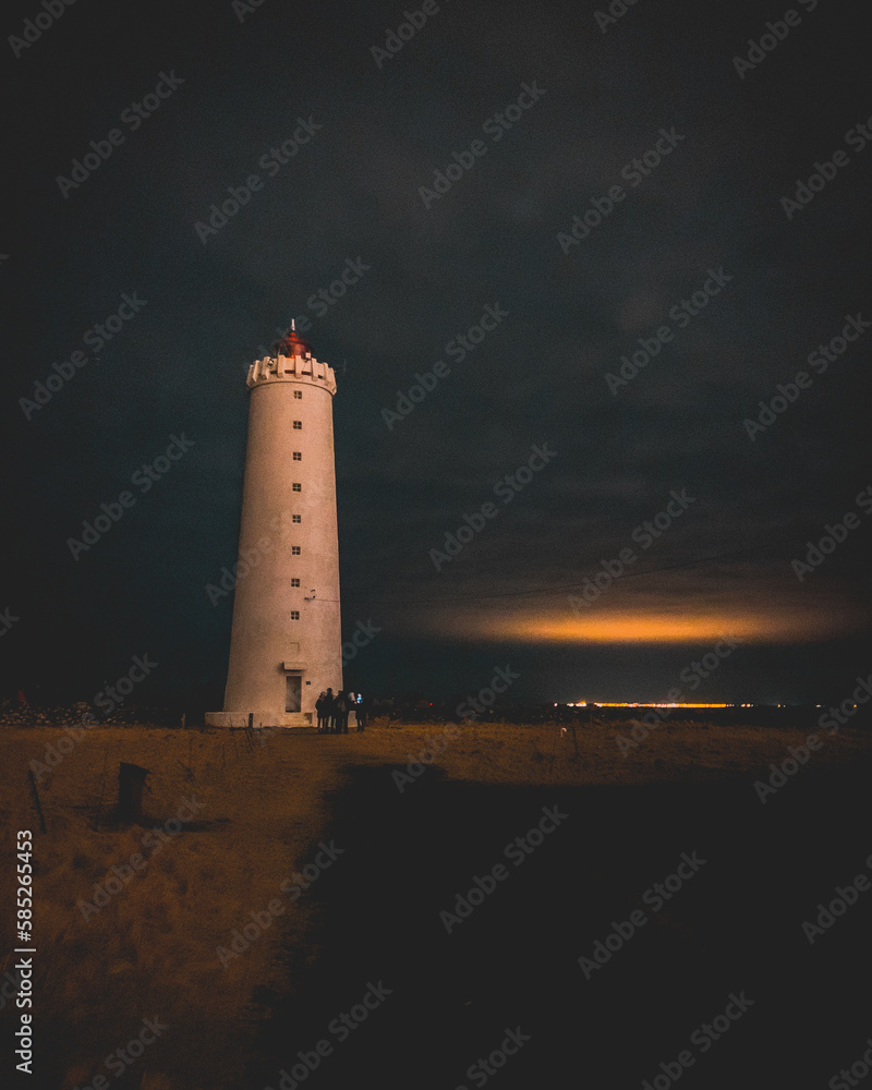 Lighthouse at night Lighthouse at night
