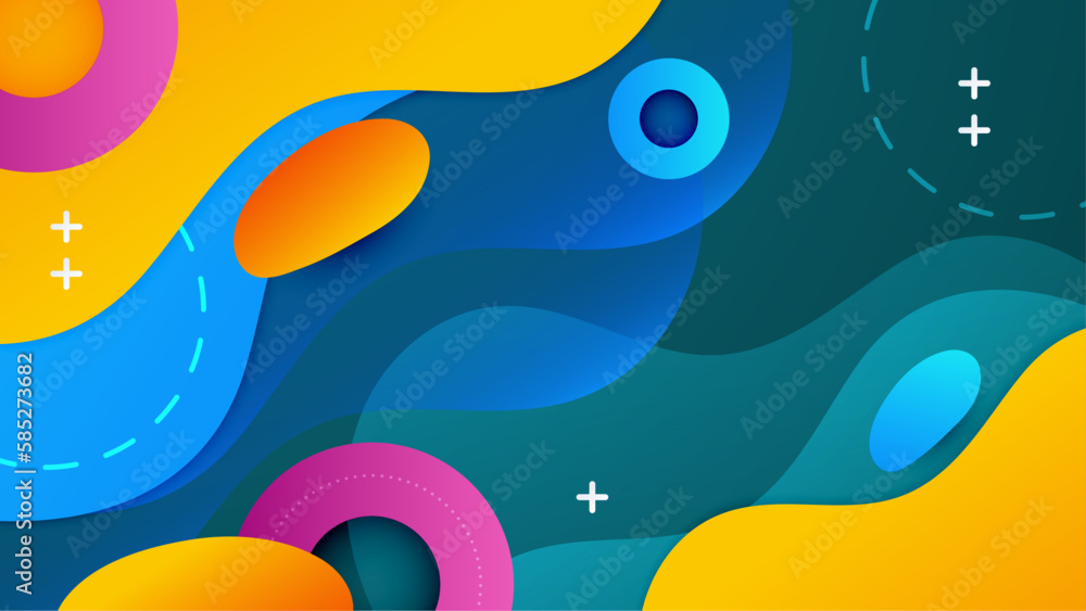vector gradient abstract colorful background