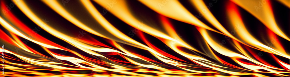 Illustration of a vibrant wavy patterned background created with Generative AI technology Illustration of a vibrant wavy patterned background created with Generative AI technology
