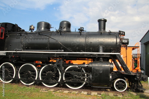 steam locomotive wheels