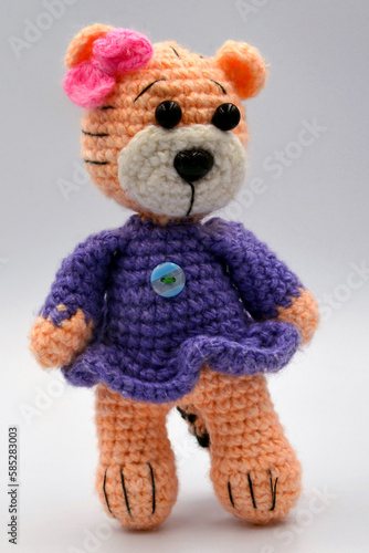 CHILDREN'S SOFT KNITTED CHRISTMAS TOY