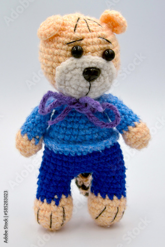 CHILDREN'S SOFT KNITTED CHRISTMAS TOY