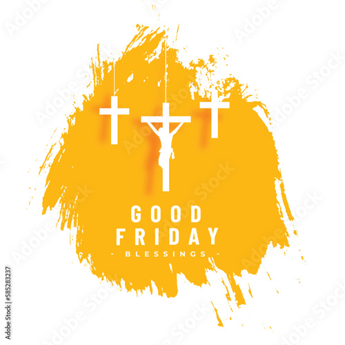 grungy style good friday background for elegant look