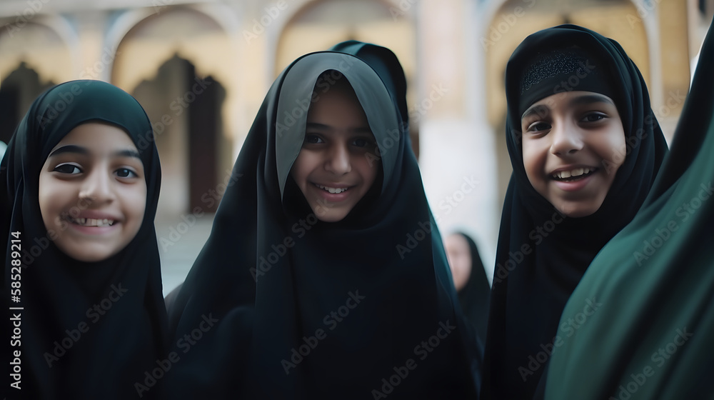 girls in ramadan