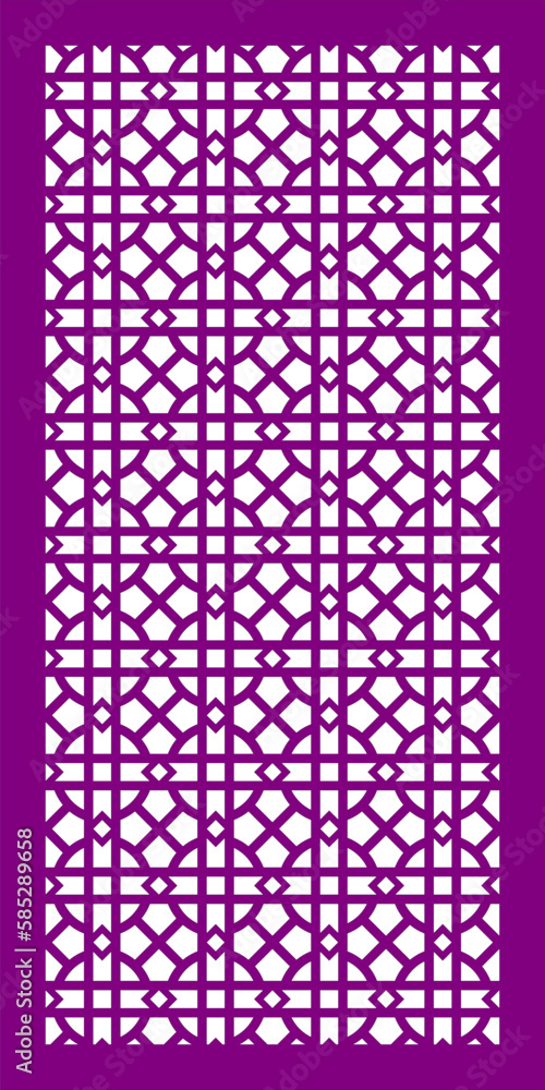 Simple Vector Pattern for Laser Cutting, Decoration, and Ornament. Metal design, wood carving, vector. Simple Vector Pattern for Laser Cutting, Decoration, and Ornament. Metal design, wood carving, vector.