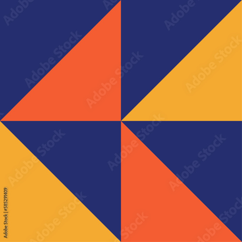 Modern abstract triangle vector background 