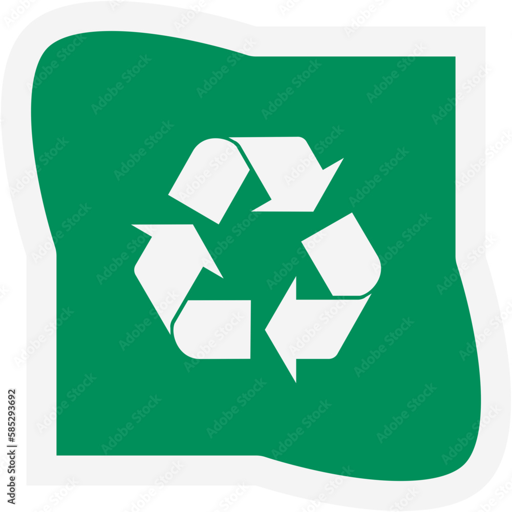 Sticker Recycle Material Recycling Life Zero Waste Lifestyle
Sticker Recycle Material Recycling Life Zero Waste Lifestyle
