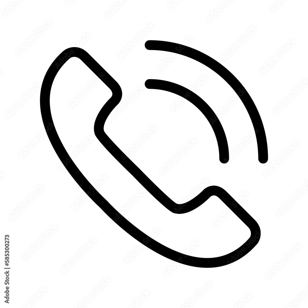 Phone line icon