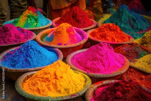 spices in a market