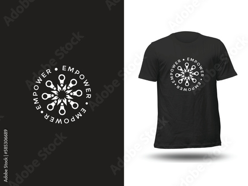 Empower t-shirt design.