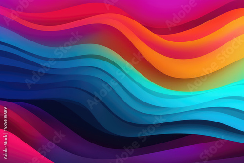 Psychic Waves  Stunning Abstract Background
