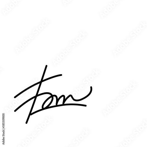 Signature vector, Signature Fake, Fake Sign