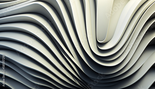 A light grey background with a wavy design. Generative AI