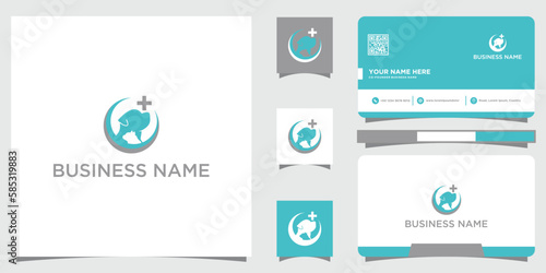 Pet Logo Designs with business card